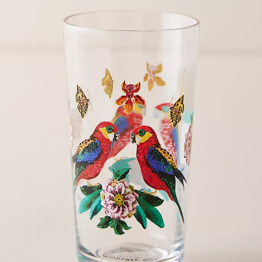 Anthropologie Nathalie Lete set of 4 juice glasses